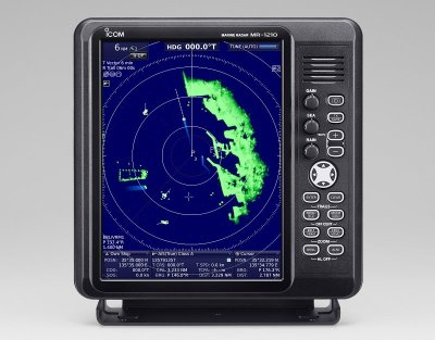 Màn hình radar hàng hải icom