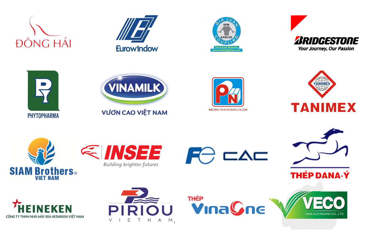 Khách hàng nhà máy, xí nghiệp nổi bật của VTS